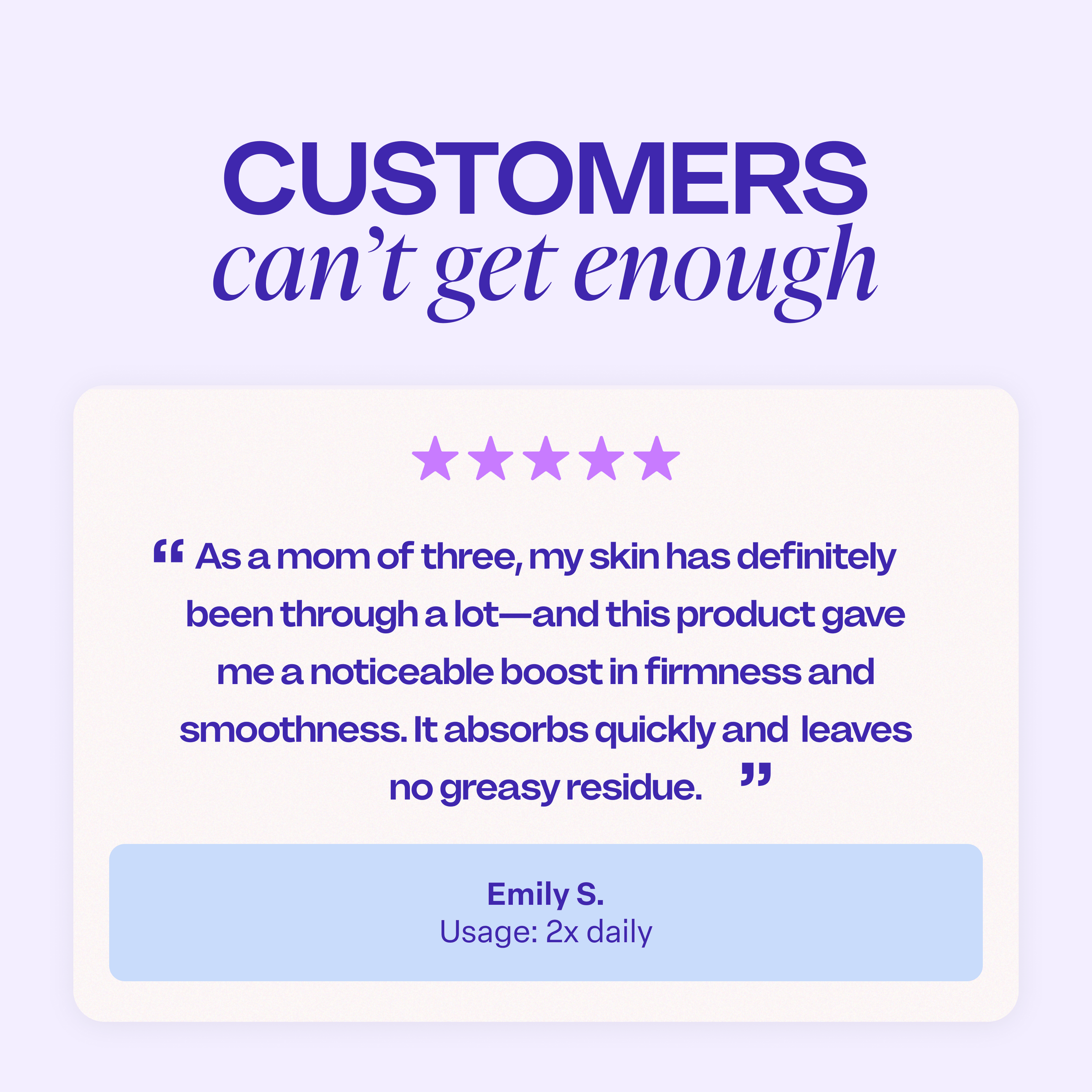 Tighten & Smooth Belly Cream