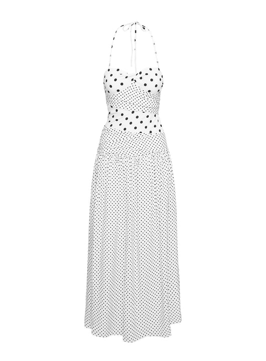 Dotted VELUNELLA Maxi Dress