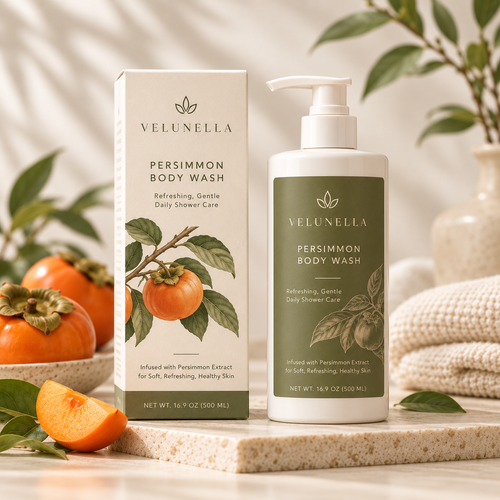 Persimmon body wash