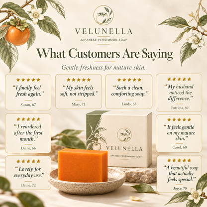 Velunella Deodorizing Persimmon Soap