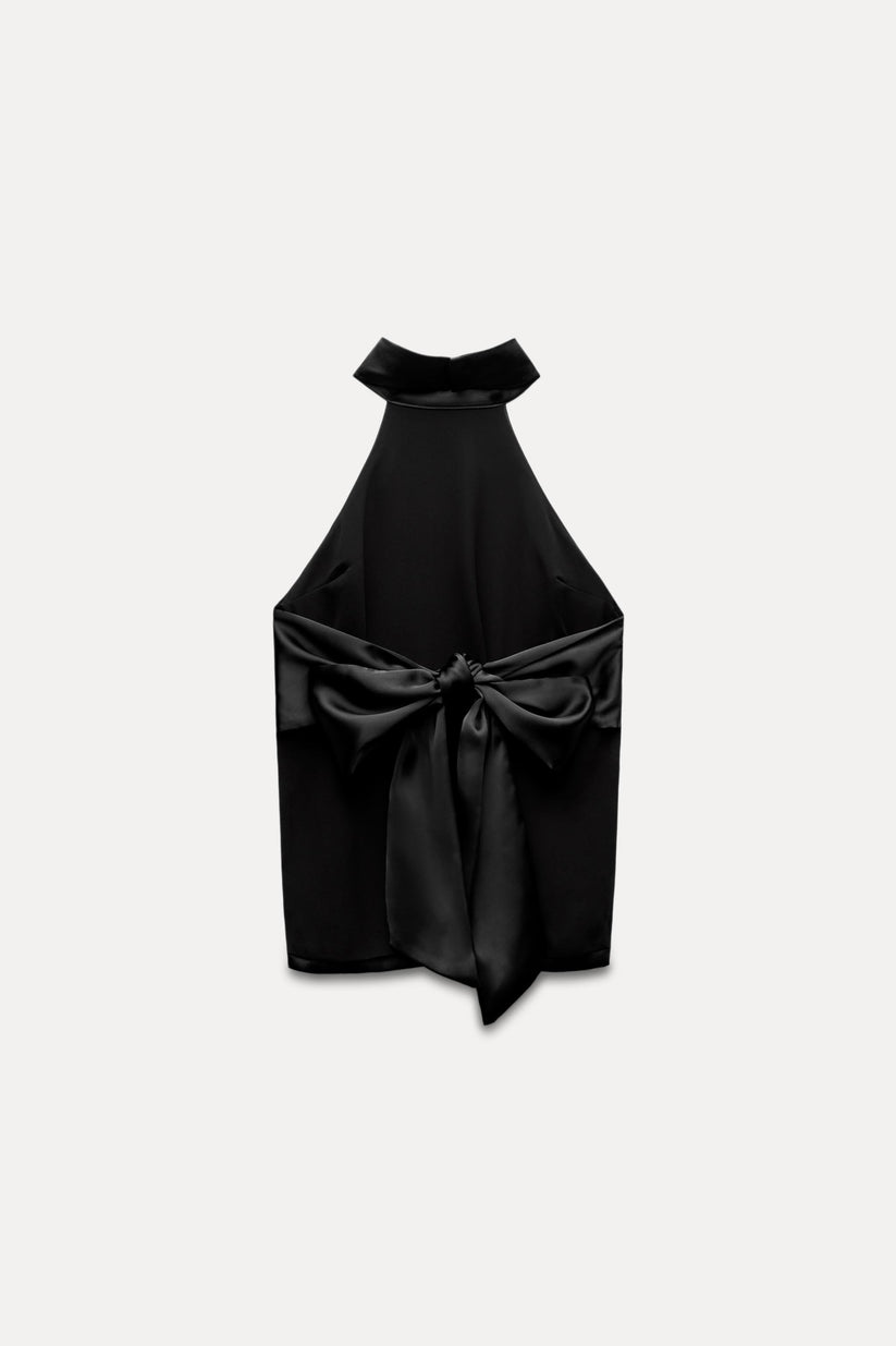 VELUNELLA Halter Top