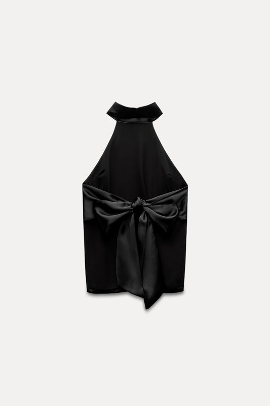 VELUNELLA Halter Top